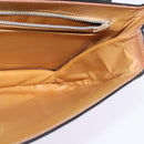 CELINE Shoulder Bag Leather Black Gold Auth BA6109-20