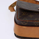 LOUIS VUITTON Monogram Cartouchiere MM Shoulder Bag M51253 LV Auth BA6112-10