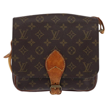 LOUIS VUITTON Monogram Cartouchiere MM Shoulder Bag M51253 LV Auth BA6112 - 0