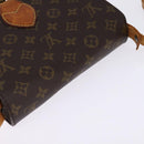 LOUIS VUITTON Monogram Cartouchiere MM Shoulder Bag M51253 LV Auth BA6112-6