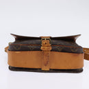 LOUIS VUITTON Monogram Cartouchiere MM Shoulder Bag M51253 LV Auth BA6112-9