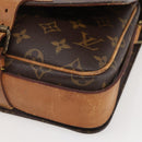 LOUIS VUITTON Monogram Cartouchiere MM Shoulder Bag M51253 LV Auth BA6113-15