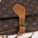 LOUIS VUITTON Monogram Cartouchiere MM Shoulder Bag M51253 LV Auth BA6113-9