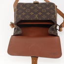 LOUIS VUITTON Monogram Cartouchiere MM Shoulder Bag M51253 LV Auth BA6113-19