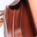LOUIS VUITTON Monogram Cartouchiere MM Shoulder Bag M51253 LV Auth BA6113-23