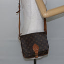 LOUIS VUITTON Monogram Cartouchiere MM Shoulder Bag M51253 LV Auth BA6113-25