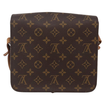 LOUIS VUITTON Monogram Cartouchiere MM Shoulder Bag M51253 LV Auth BA6113 - 0