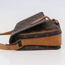 LOUIS VUITTON Monogram Cartouchiere MM Shoulder Bag M51253 LV Auth BA6113-3