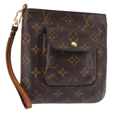 LOUIS VUITTON Monogram Partition Pouch M51901 LV Auth BA6114