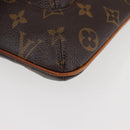 LOUIS VUITTON Monogram Partition Pouch M51901 LV Auth BA6114-15