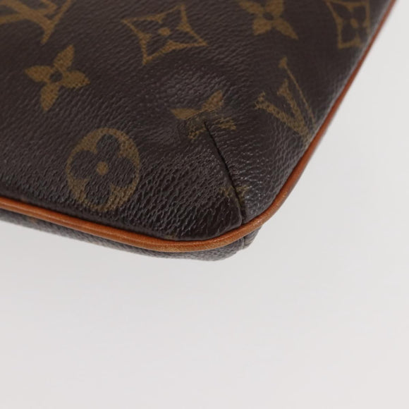 LOUIS VUITTON Monogram Partition Pouch M51901 LV Auth BA6114