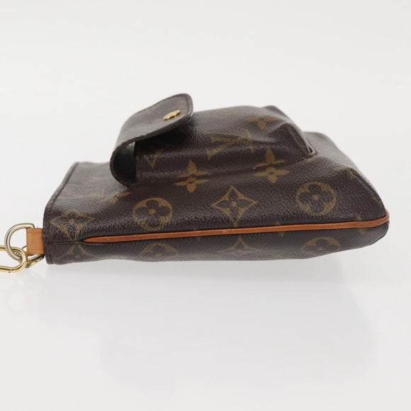 LOUIS VUITTON Monogram Partition Pouch M51901 LV Auth BA6114