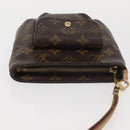 LOUIS VUITTON Monogram Partition Pouch M51901 LV Auth BA6114-6