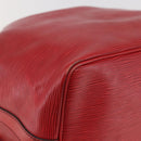 LOUIS VUITTON Epi Petit Noe Shoulder Bag Red M44107 LV Auth BA6116-16