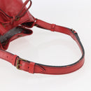 LOUIS VUITTON Epi Petit Noe Shoulder Bag Red M44107 LV Auth BA6116-7