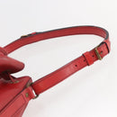LOUIS VUITTON Epi Petit Noe Shoulder Bag Red M44107 LV Auth BA6116-8