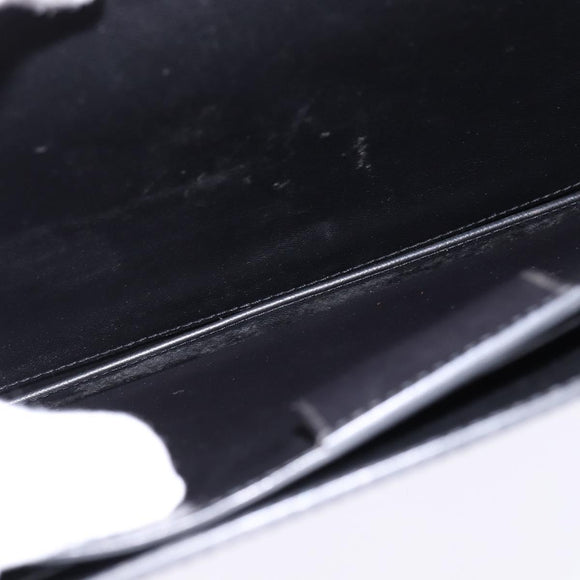 LOUIS VUITTON Epi Serviette Ambassador Business Bag Black M54412 LV Auth BA6117