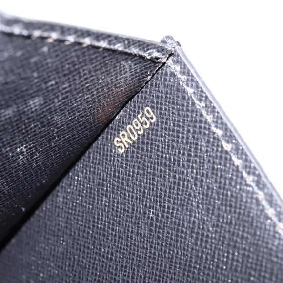 LOUIS VUITTON Epi Serviette Ambassador Business Bag Black M54412 LV Auth BA6117