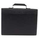 LOUIS VUITTON Epi Serviette Ambassador Business Bag Black M54412 LV Auth BA6117-2
