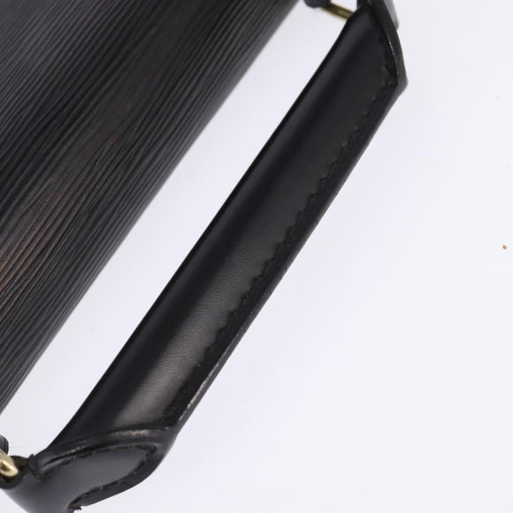 LOUIS VUITTON Epi Serviette Ambassador Business Bag Black M54412 LV Auth BA6117