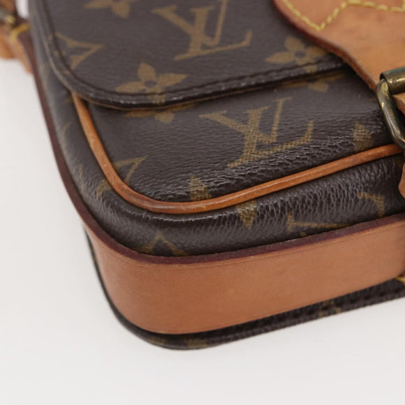 LOUIS VUITTON Monogram Cartouchiere PM Shoulder Bag M51254 LV Auth BA6119