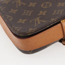 LOUIS VUITTON Monogram Cartouchiere PM Shoulder Bag M51254 LV Auth BA6119-13