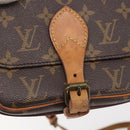 LOUIS VUITTON Monogram Cartouchiere PM Shoulder Bag M51254 LV Auth BA6119-14