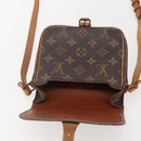 LOUIS VUITTON Monogram Cartouchiere PM Shoulder Bag M51254 LV Auth BA6119-15