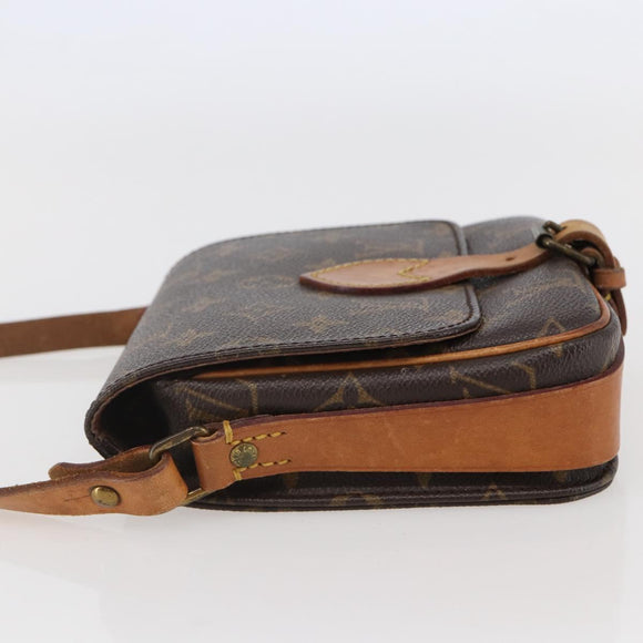 LOUIS VUITTON Monogram Cartouchiere PM Shoulder Bag M51254 LV Auth BA6119