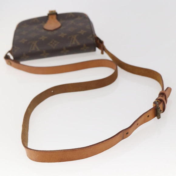 LOUIS VUITTON Monogram Cartouchiere PM Shoulder Bag M51254 LV Auth BA6119