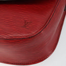 LOUIS VUITTON Epi Saint Cloud GM Shoulder Bag Red M52197 LV Auth BA6120-14