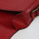 LOUIS VUITTON Epi Saint Cloud GM Shoulder Bag Red M52197 LV Auth BA6120-20