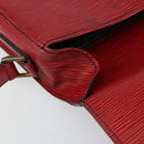 LOUIS VUITTON Epi Saint Cloud GM Shoulder Bag Red M52197 LV Auth BA6120-9