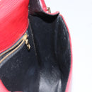 LOUIS VUITTON Epi Saint Cloud GM Shoulder Bag Red M52197 LV Auth BA6120-22