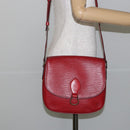 LOUIS VUITTON Epi Saint Cloud GM Shoulder Bag Red M52197 LV Auth BA6120-24