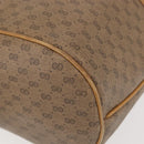 GUCCI Micro GG Supreme Shoulder Bag PVC Beige Gold 001 904 0791 Auth BA6122-15