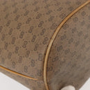 GUCCI Micro GG Supreme Shoulder Bag PVC Beige Gold 001 904 0791 Auth BA6122-16