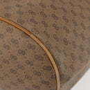 GUCCI Micro GG Supreme Shoulder Bag PVC Beige Gold 001 904 0791 Auth BA6122-17