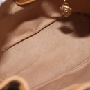 GUCCI Micro GG Supreme Shoulder Bag PVC Beige Gold 001 904 0791 Auth BA6122-11