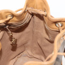 GUCCI Micro GG Supreme Shoulder Bag PVC Beige Gold 001 904 0791 Auth BA6122-20