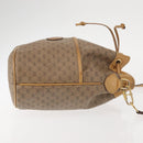GUCCI Micro GG Supreme Shoulder Bag PVC Beige Gold 001 904 0791 Auth BA6122-3
