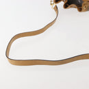 GUCCI Micro GG Supreme Shoulder Bag PVC Beige Gold 001 904 0791 Auth BA6122-7