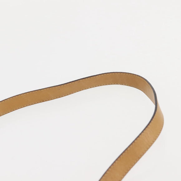 GUCCI Micro GG Supreme Shoulder Bag PVC Beige Gold 001 904 0791 Auth BA6122