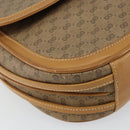 GUCCI Micro GG Supreme Shoulder Bag PVC Beige Gold Auth BA6123-14