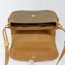 GUCCI Micro GG Supreme Shoulder Bag PVC Beige Gold Auth BA6123-10