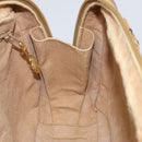 GUCCI Micro GG Supreme Hand Bag PVC Beige Gold 000 94 0030 Auth BA6124-18