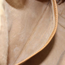 GUCCI Micro GG Supreme Hand Bag PVC Beige Gold 000 94 0030 Auth BA6124-21