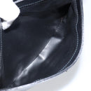 CELINE Shoulder Bag Leather Black Gold Auth BA6127-23