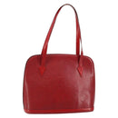 LOUIS VUITTON Epi Lussac Shoulder Bag Red M52287 LV Auth BA6137-1