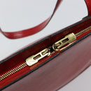 LOUIS VUITTON Epi Lussac Shoulder Bag Red M52287 LV Auth BA6137-10